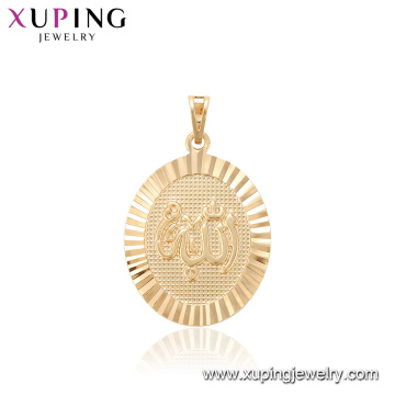 33347 Xuping fashion jewelry made in China wholesale free sample vogue gold pendant with promotion price